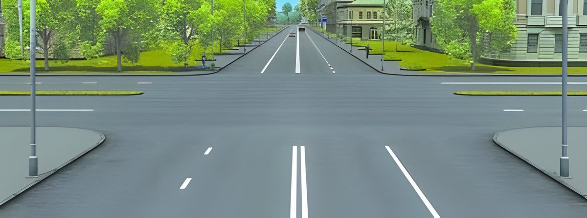 Illustration for the question: How many intersections are shown in this image?