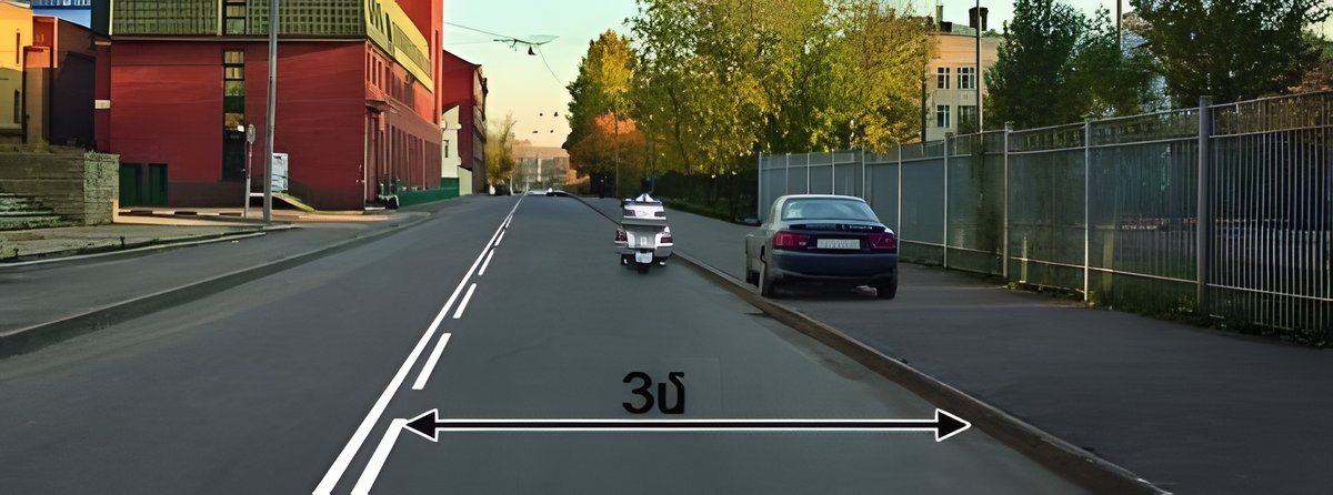 Illustration for the question: Which driver has violated the parking rules?
